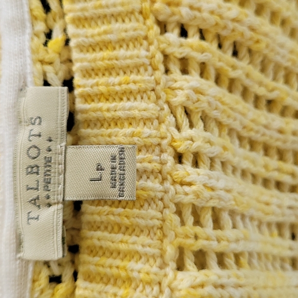 Talbots yellow sweater - Picture 6 of 6